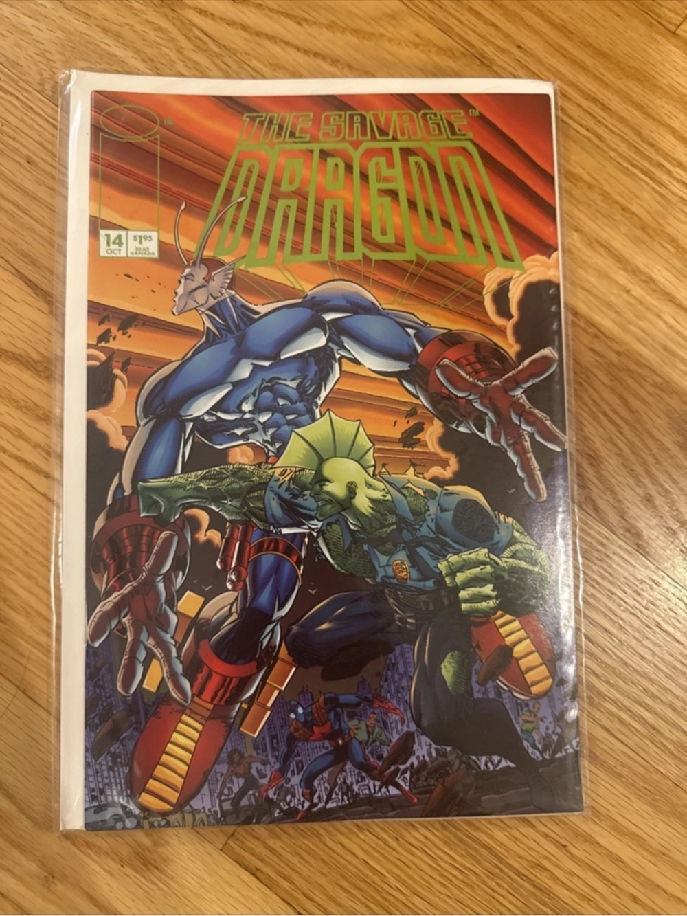 The Savage Dragon Comic Book SAVAGE DRAGON #14 (1994)